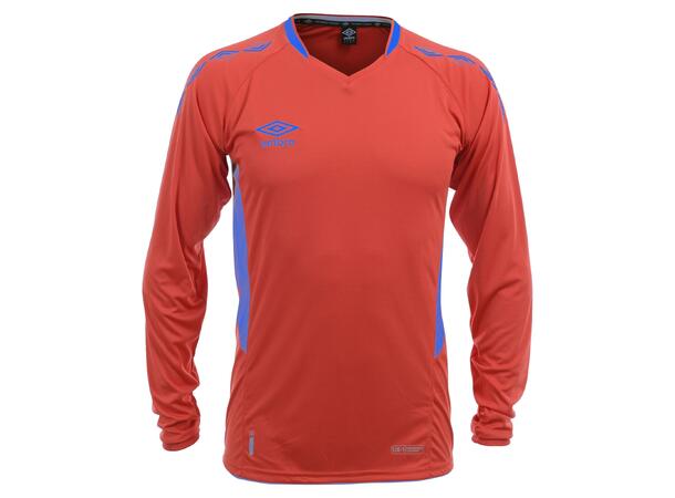 UMBRO UX-1 Jersey LS jr Rød/Blå 116 Flott langermet spillertrøye